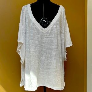 Free People oversized cotton t-shirt